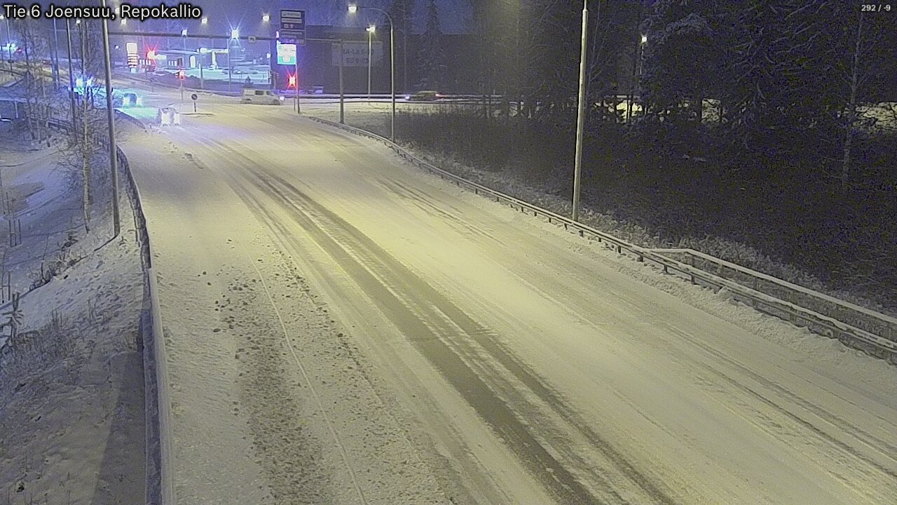 Kelikamerat Kuva Tie 6 Joensuu, Repokallio, Joensuu, Pohjois-Karjala