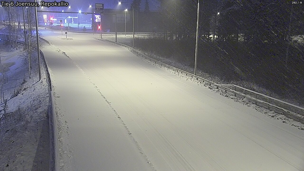 Kelikamerat Kuva Tie 6 Joensuu, Repokallio, Joensuu, Pohjois-Karjala