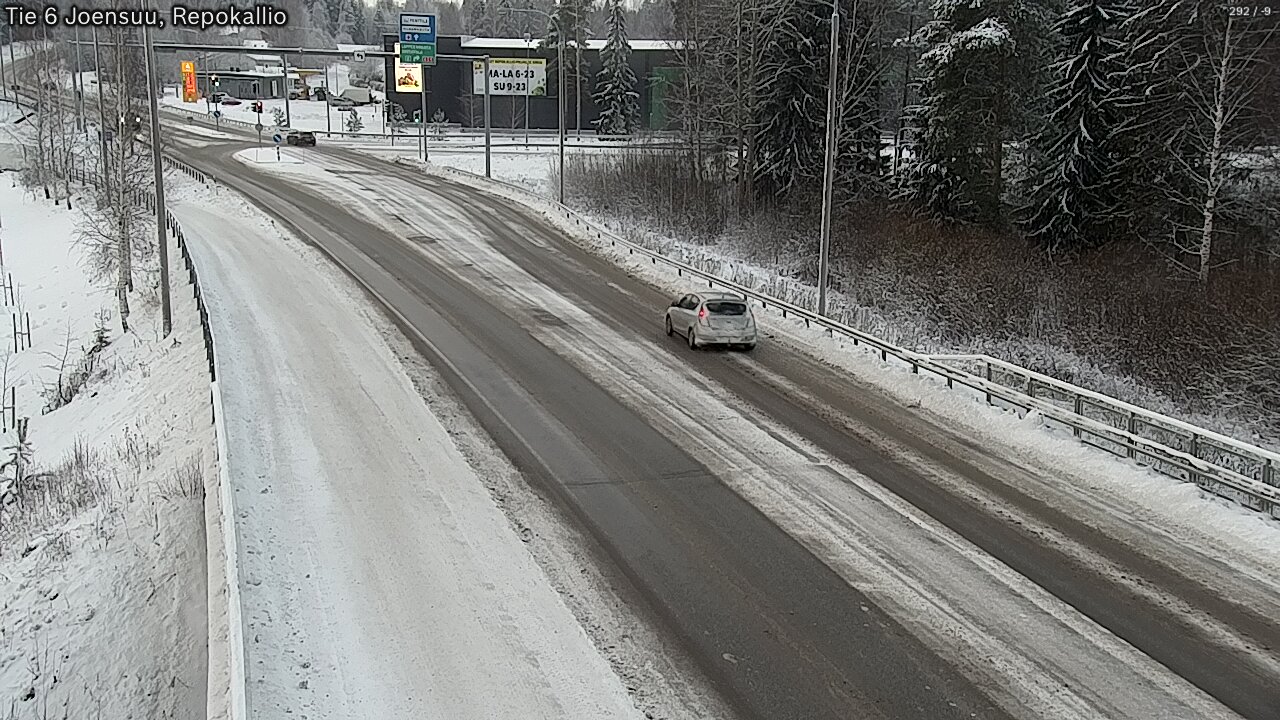 Kelikamerat Kuva Tie 6 Joensuu, Repokallio, Joensuu, Pohjois-Karjala