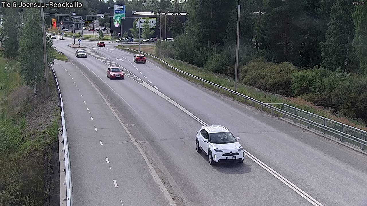 Kelikamerat Kuva Tie 6 Joensuu, Repokallio, Joensuu, Pohjois-Karjala