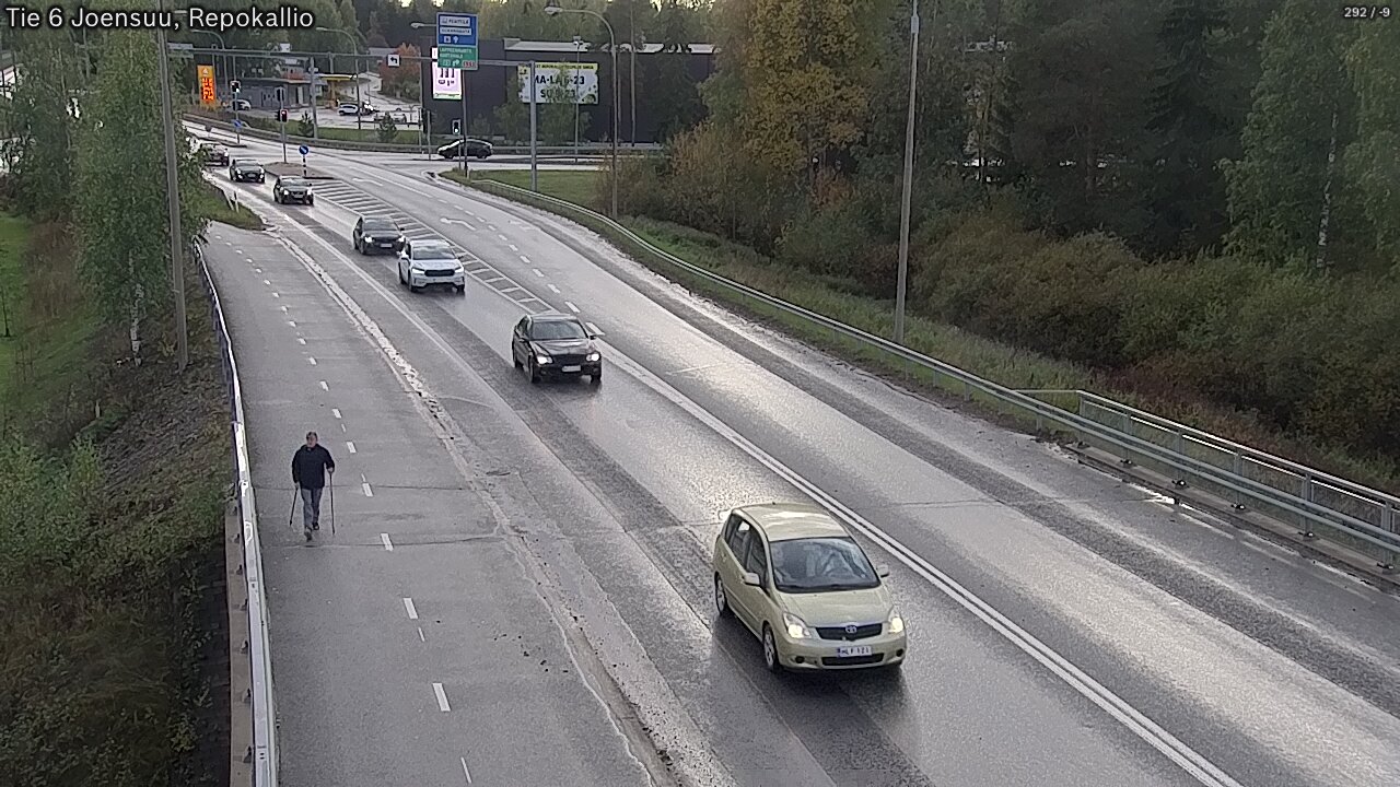 Kelikamerat Kuva Tie 6 Joensuu, Repokallio, Joensuu, Pohjois-Karjala