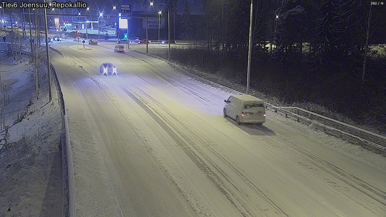 Kelikamerat Kuva Tie 6 Joensuu, Repokallio, Joensuu, Pohjois-Karjala