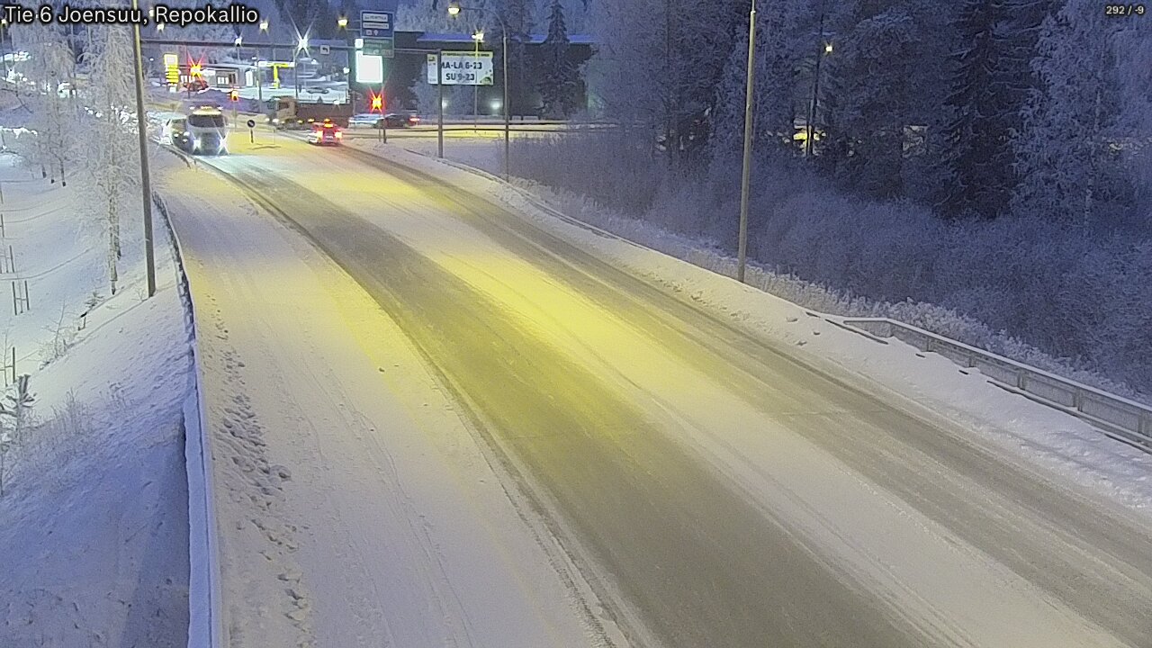 Kelikamerat Kuva Tie 6 Joensuu, Repokallio, Joensuu, Pohjois-Karjala