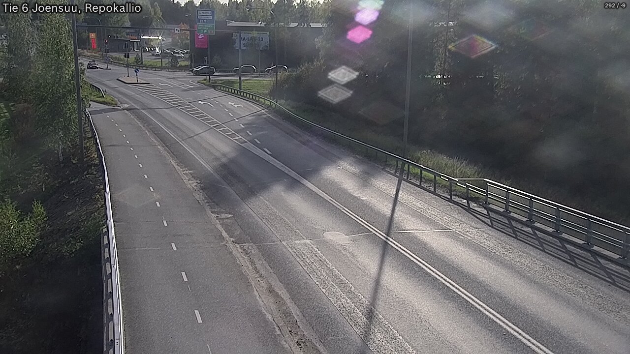 Weather Camera Image Road 6 Joensuu, Repokallio, Joensuu, Pohjois-Karjala