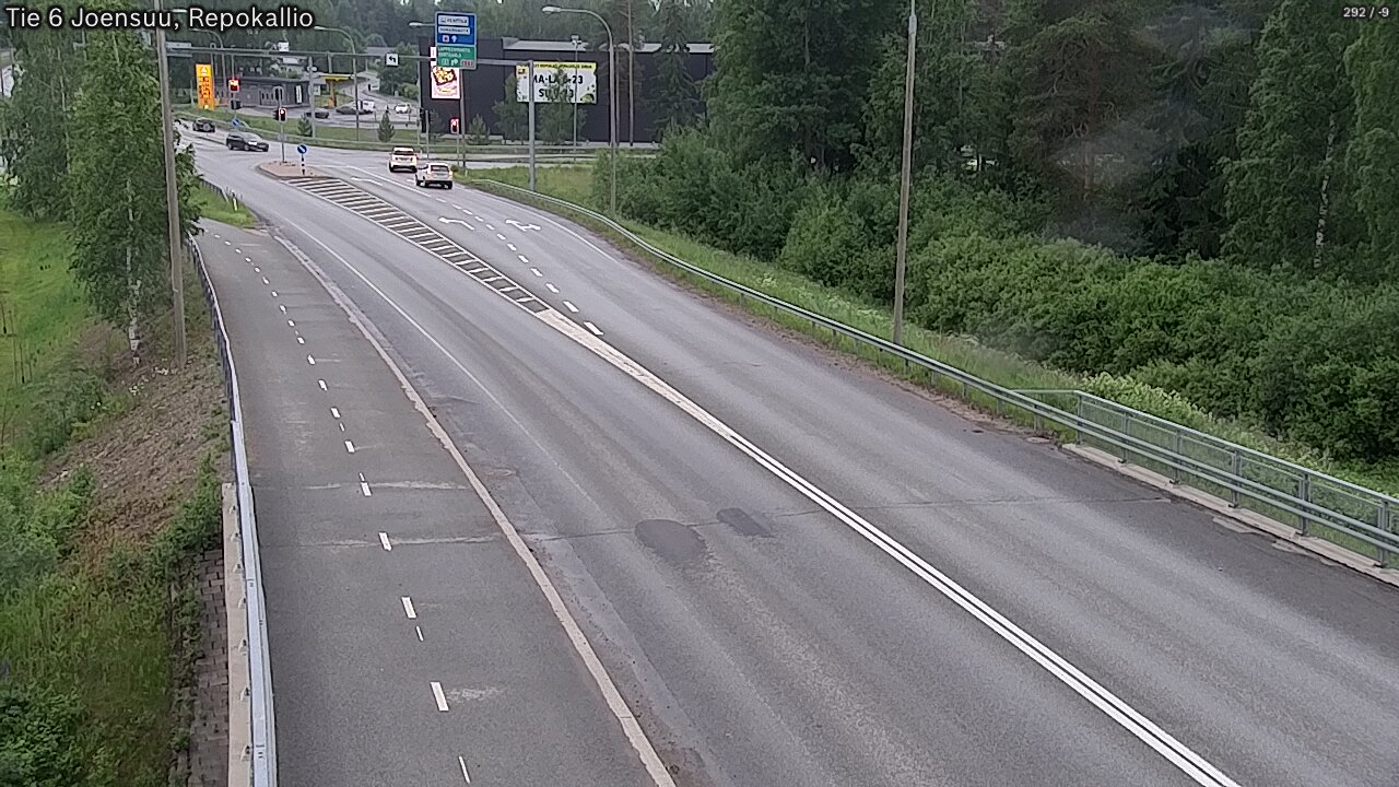 Kelikamerat Kuva Tie 6 Joensuu, Repokallio, Joensuu, Pohjois-Karjala
