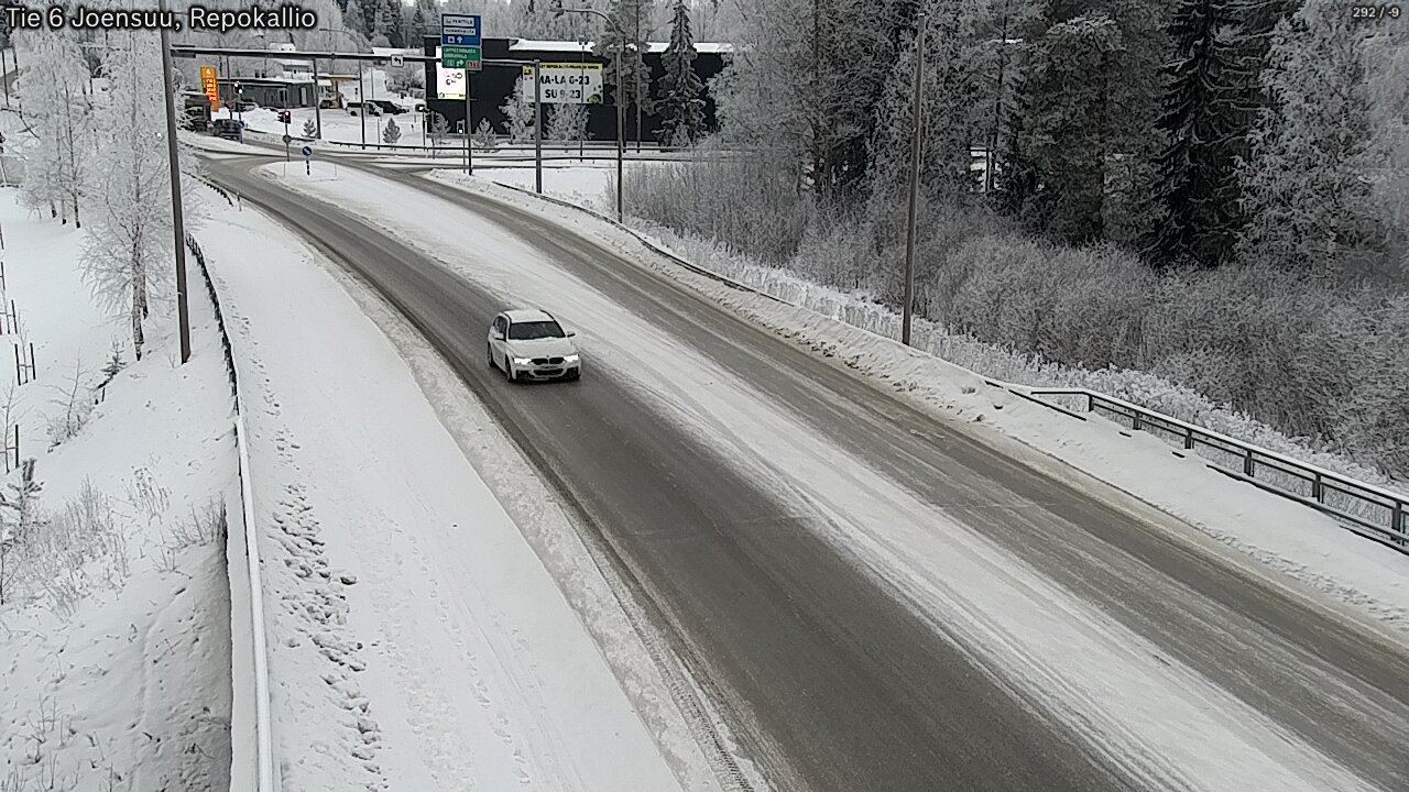 Weather Camera Image Road 6 Joensuu, Repokallio, Joensuu, Pohjois-Karjala