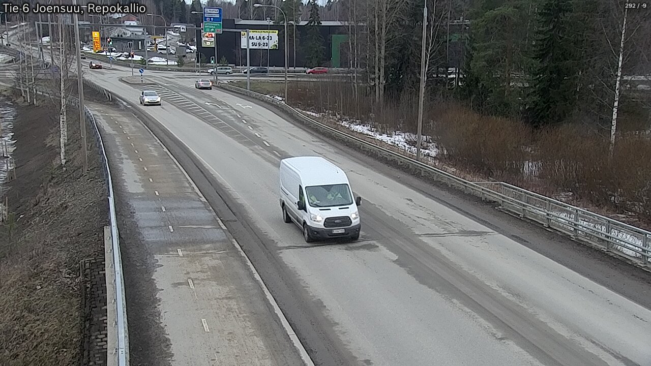 Kelikamerat Kuva Tie 6 Joensuu, Repokallio, Joensuu, Pohjois-Karjala