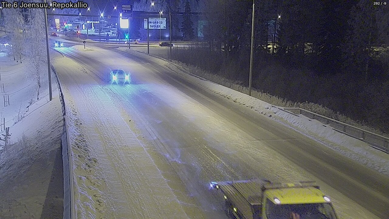 Kelikamerat Kuva Tie 6 Joensuu, Repokallio, Joensuu, Pohjois-Karjala