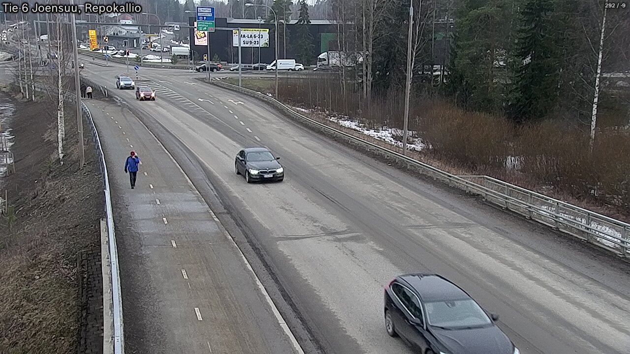 Weather Camera Image Road 6 Joensuu, Repokallio, Joensuu, Pohjois-Karjala