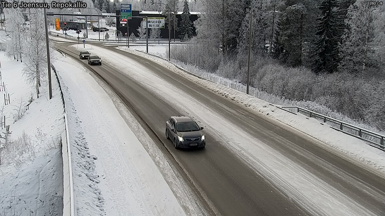 Weather Camera Image Väg 6 Joensuu, Repokallio, Joensuu, Pohjois-Karjala