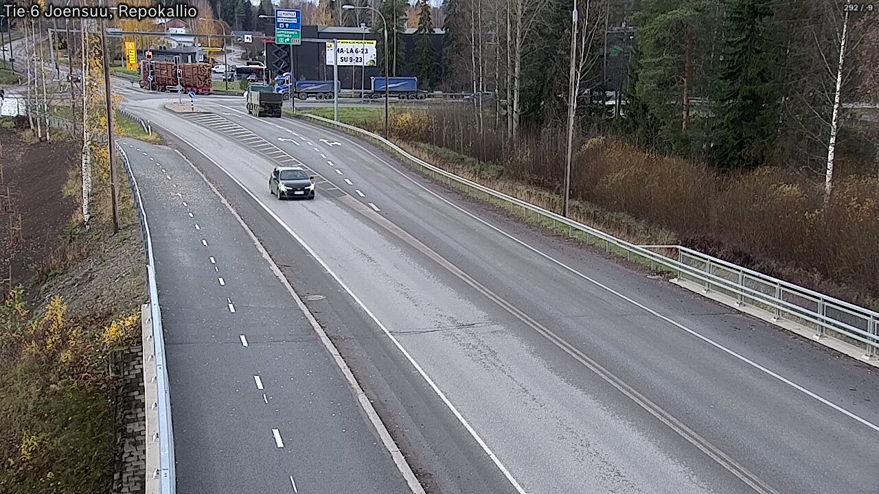 Kelikamerat Kuva Tie 6 Joensuu, Repokallio, Joensuu, Pohjois-Karjala