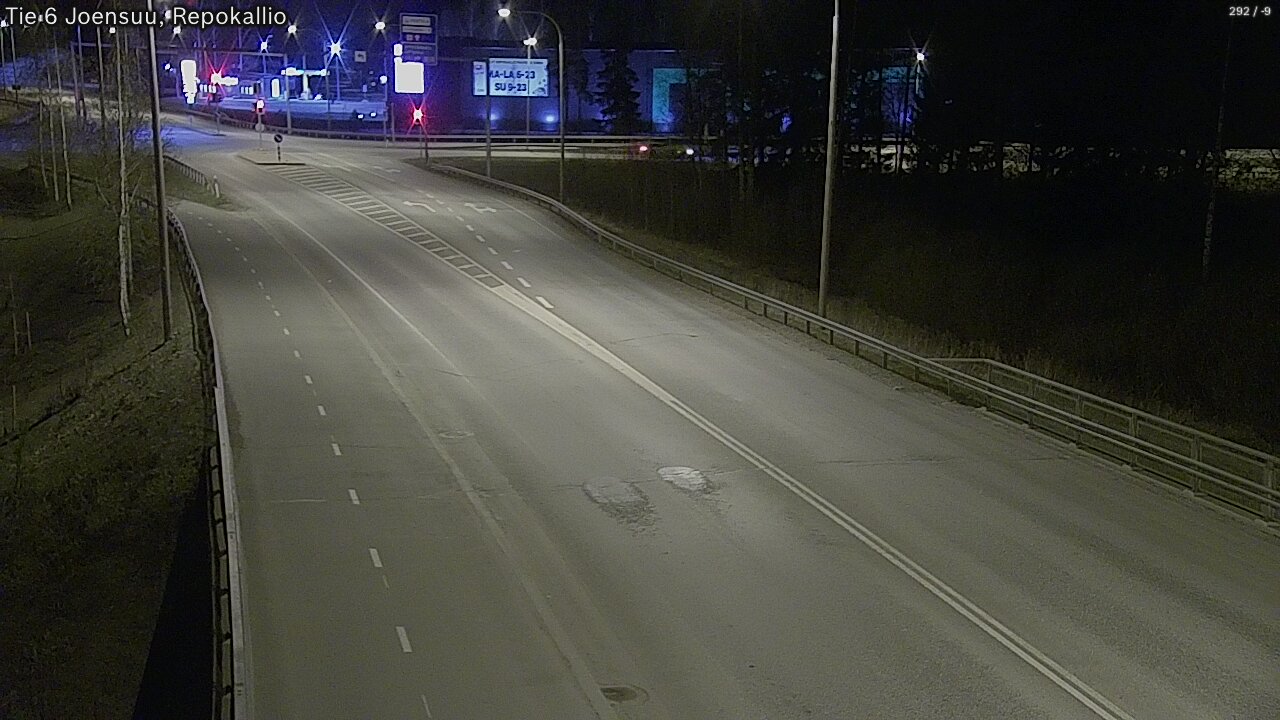 Weather Camera Image Road 6 Joensuu, Repokallio, Joensuu, Pohjois-Karjala