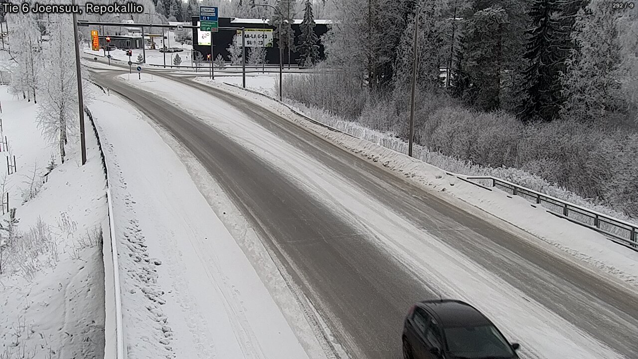 Weather Camera Image Road 6 Joensuu, Repokallio, Joensuu, Pohjois-Karjala