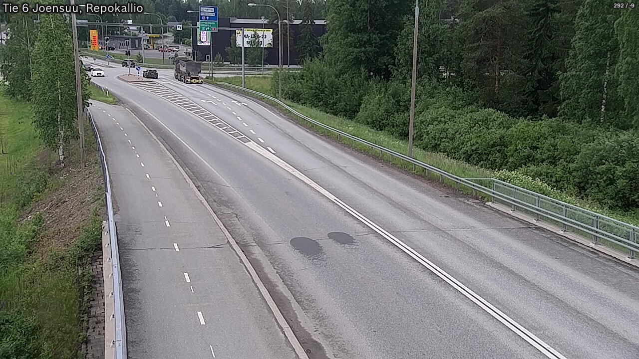 Kelikamerat Kuva Tie 6 Joensuu, Repokallio, Joensuu, Pohjois-Karjala