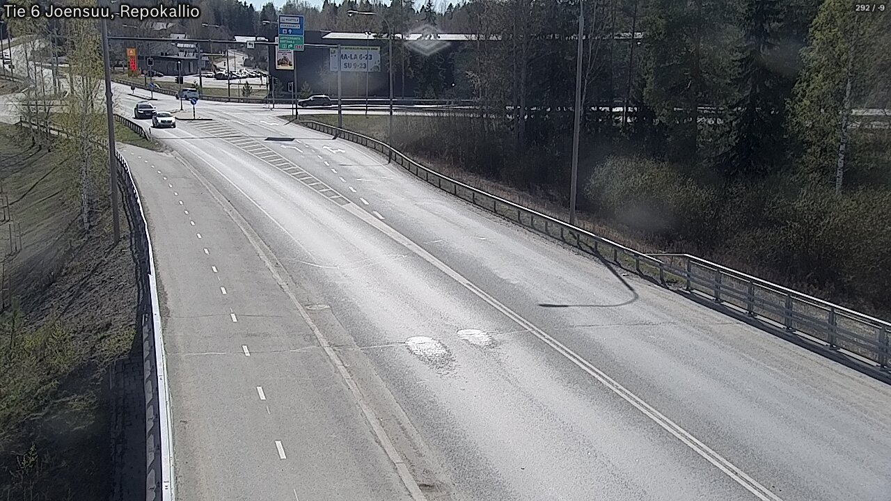 Weather Camera Image Road 6 Joensuu, Repokallio, Joensuu, Pohjois-Karjala