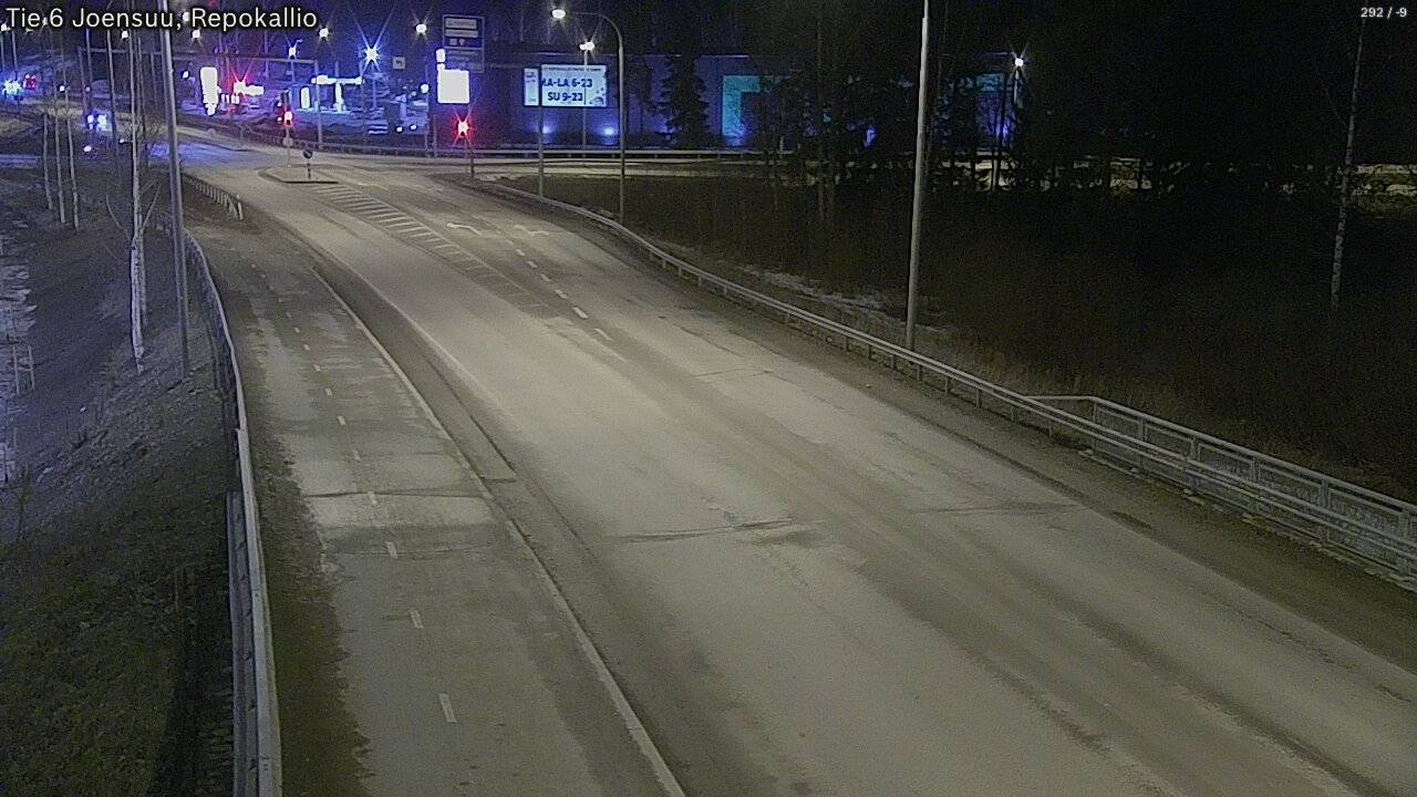 Kelikamerat Kuva Tie 6 Joensuu, Repokallio, Joensuu, Pohjois-Karjala