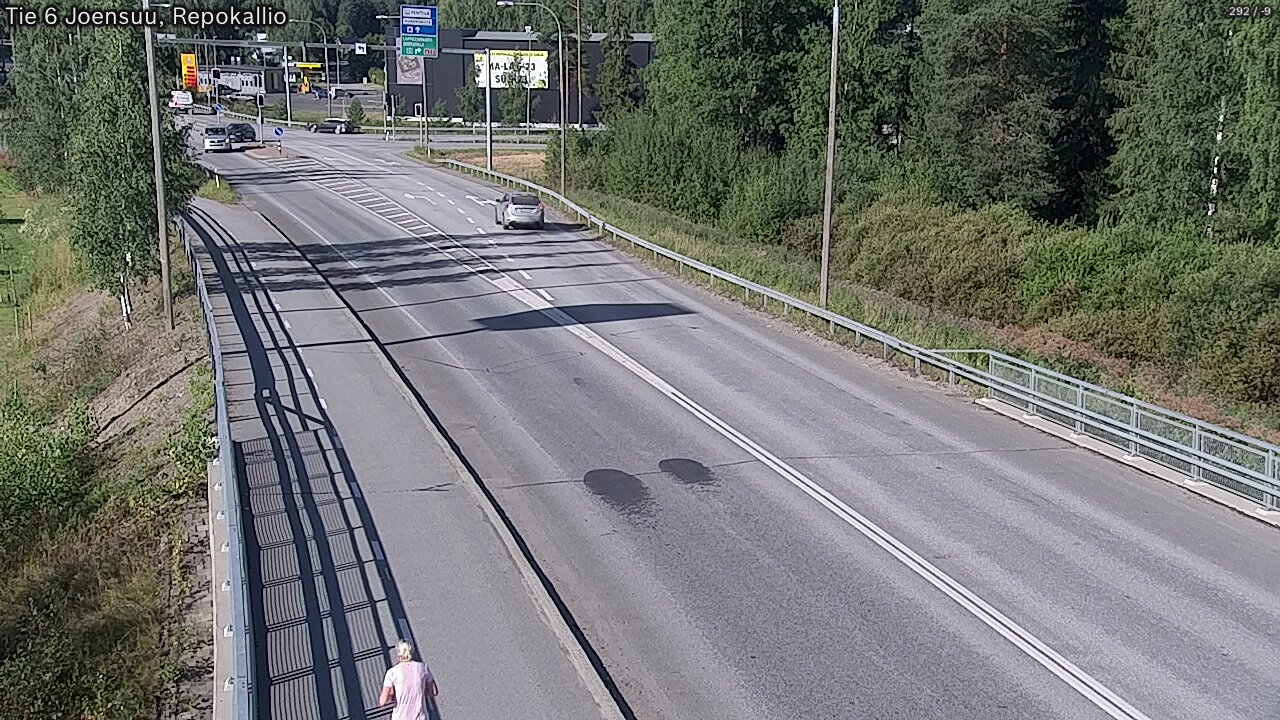 Weather Camera Image Road 6 Joensuu, Repokallio, Joensuu, Pohjois-Karjala