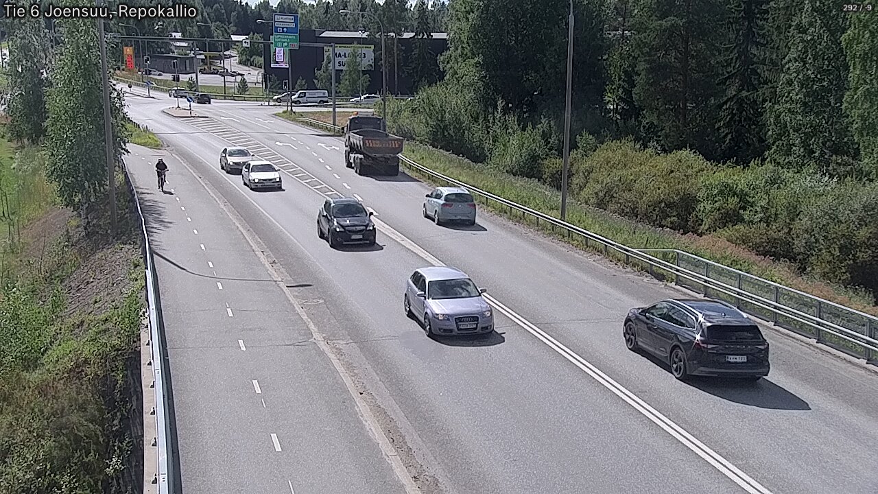 Kelikamerat Kuva Tie 6 Joensuu, Repokallio, Joensuu, Pohjois-Karjala