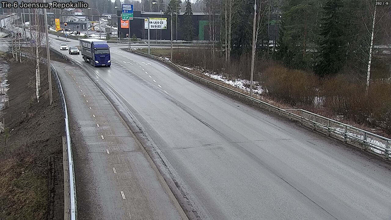 Kelikamerat Kuva Tie 6 Joensuu, Repokallio, Joensuu, Pohjois-Karjala