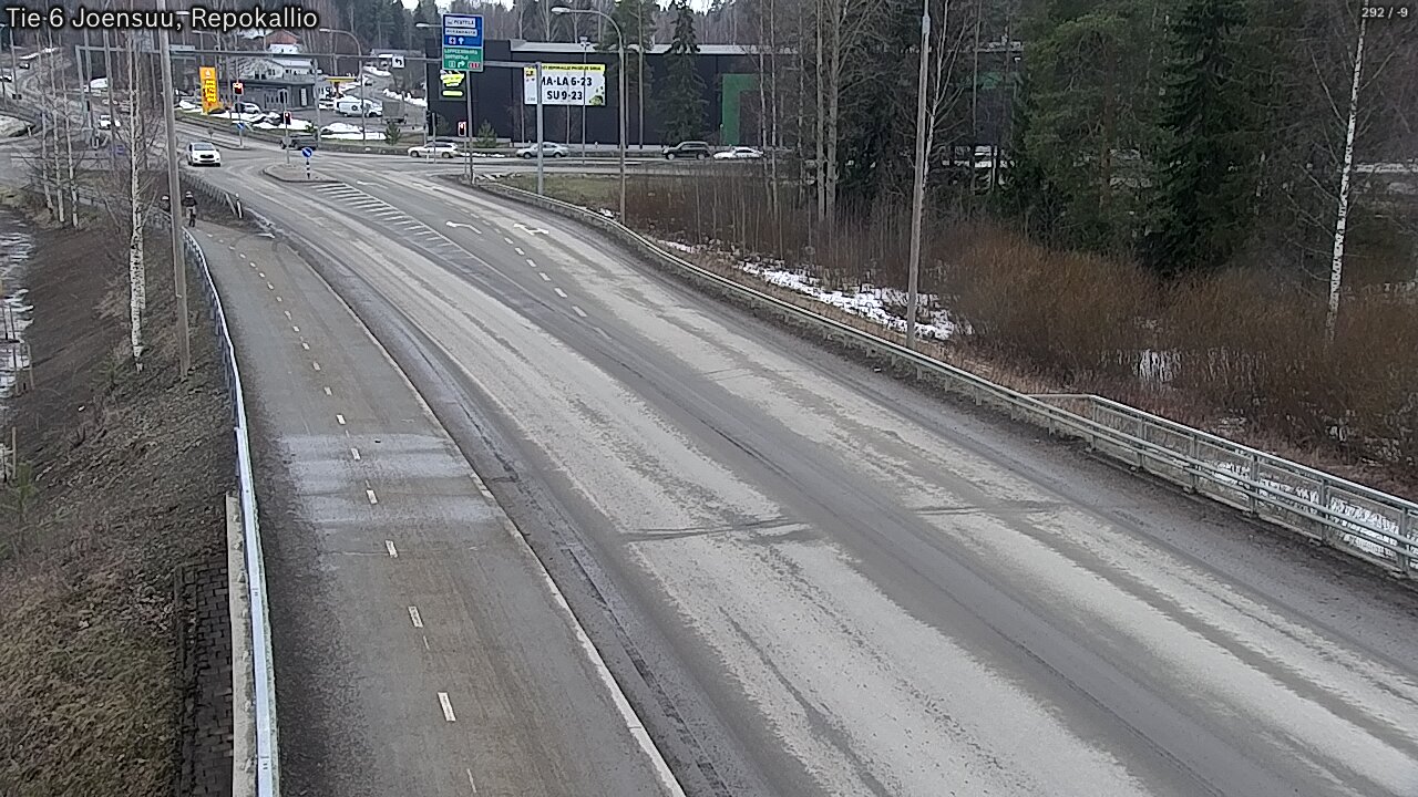Weather Camera Image Road 6 Joensuu, Repokallio, Joensuu, Pohjois-Karjala