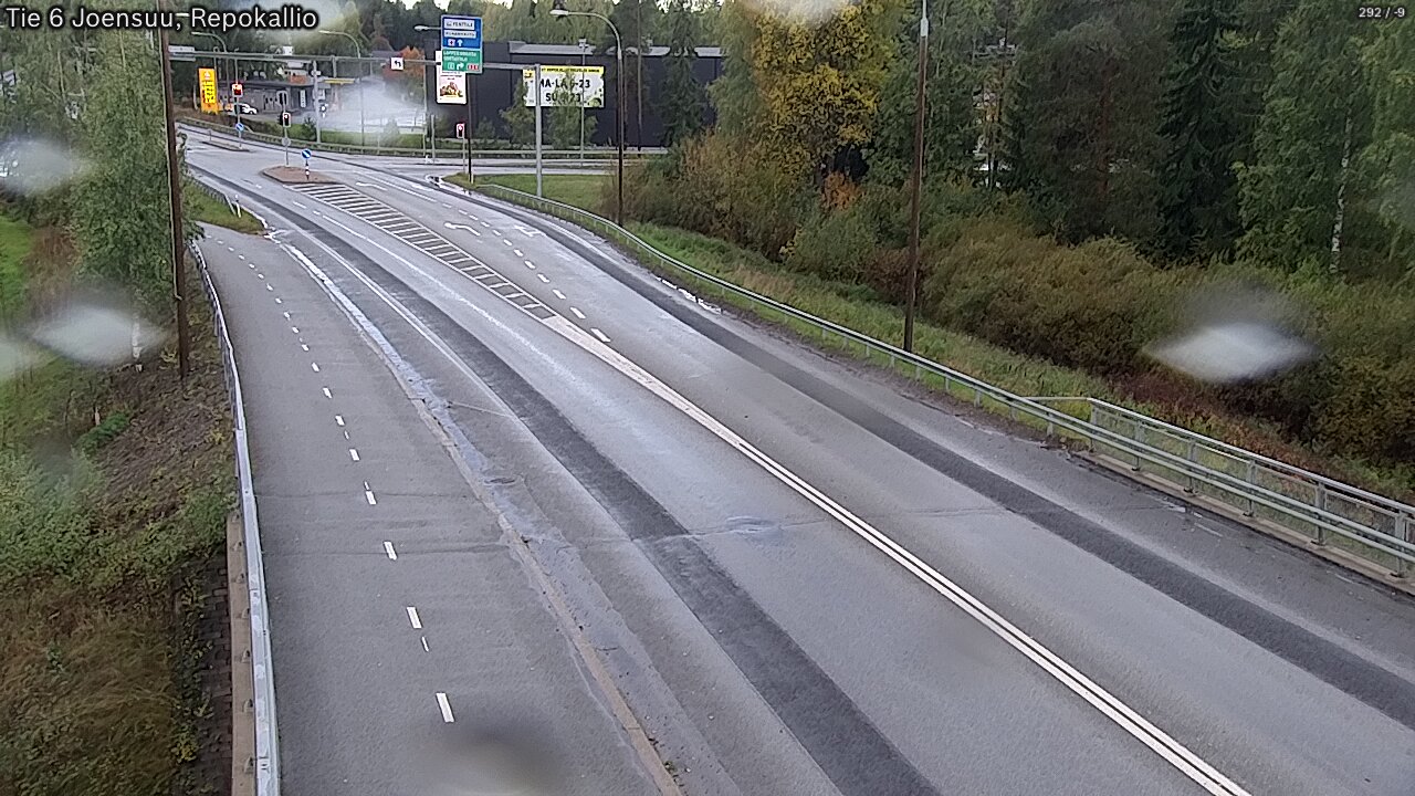 Weather Camera Image Väg 6 Joensuu, Repokallio, Joensuu, Pohjois-Karjala