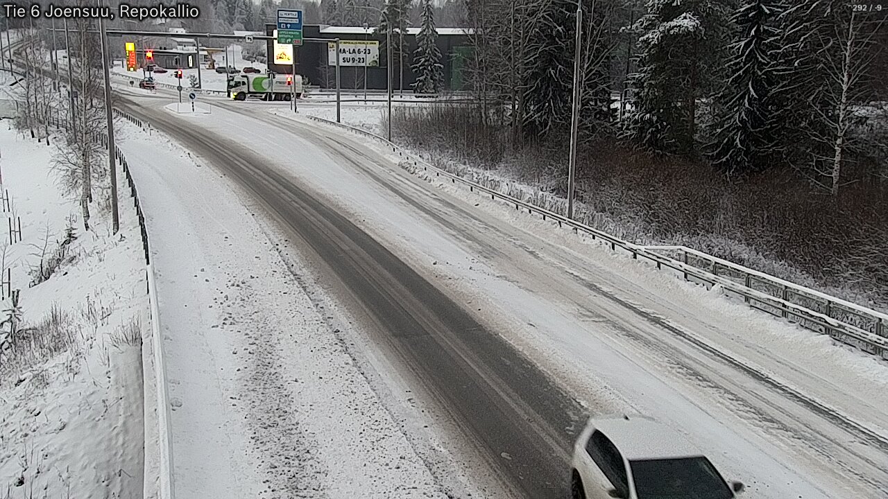 Kelikamerat Kuva Tie 6 Joensuu, Repokallio, Joensuu, Pohjois-Karjala