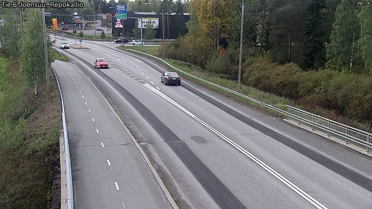 Weather Camera Image Road 6 Joensuu, Repokallio, Joensuu, Pohjois-Karjala