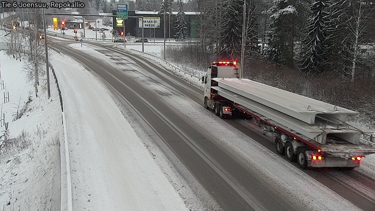 Kelikamerat Kuva Tie 6 Joensuu, Repokallio, Joensuu, Pohjois-Karjala