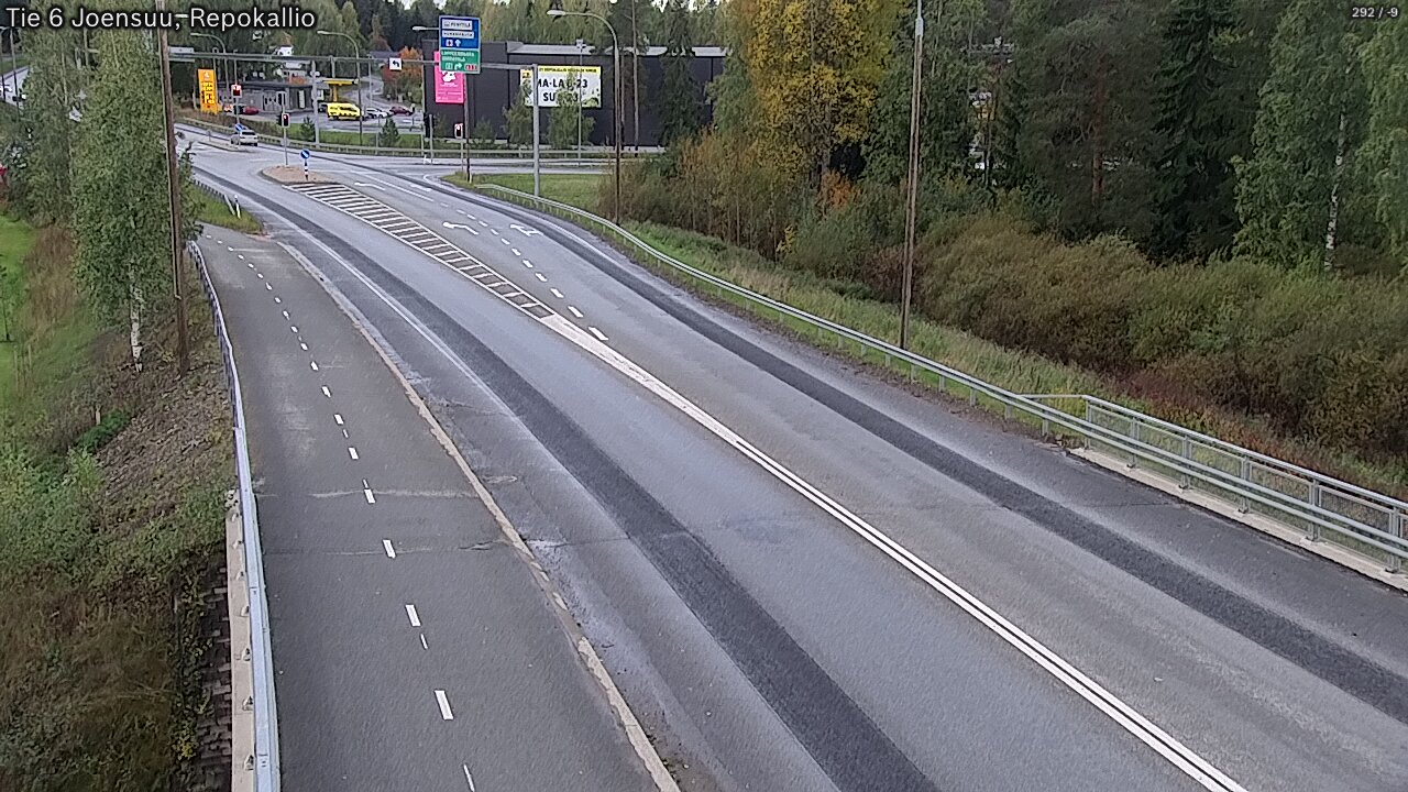 Weather Camera Image Road 6 Joensuu, Repokallio, Joensuu, Pohjois-Karjala