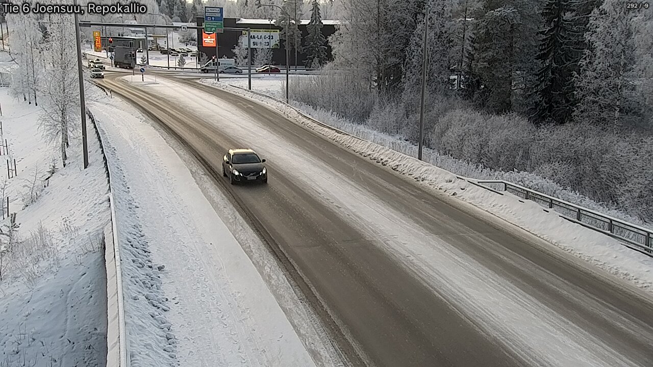 Weather Camera Image Väg 6 Joensuu, Repokallio, Joensuu, Pohjois-Karjala