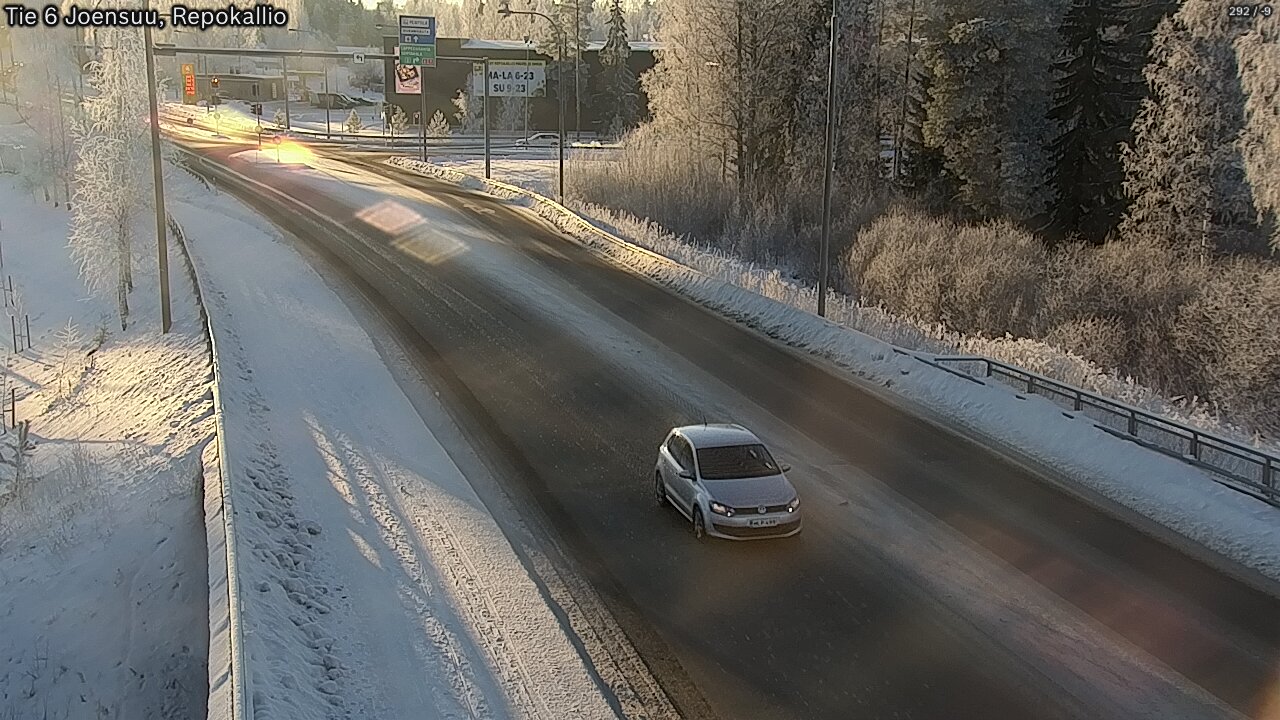 Kelikamerat Kuva Tie 6 Joensuu, Repokallio, Joensuu, Pohjois-Karjala