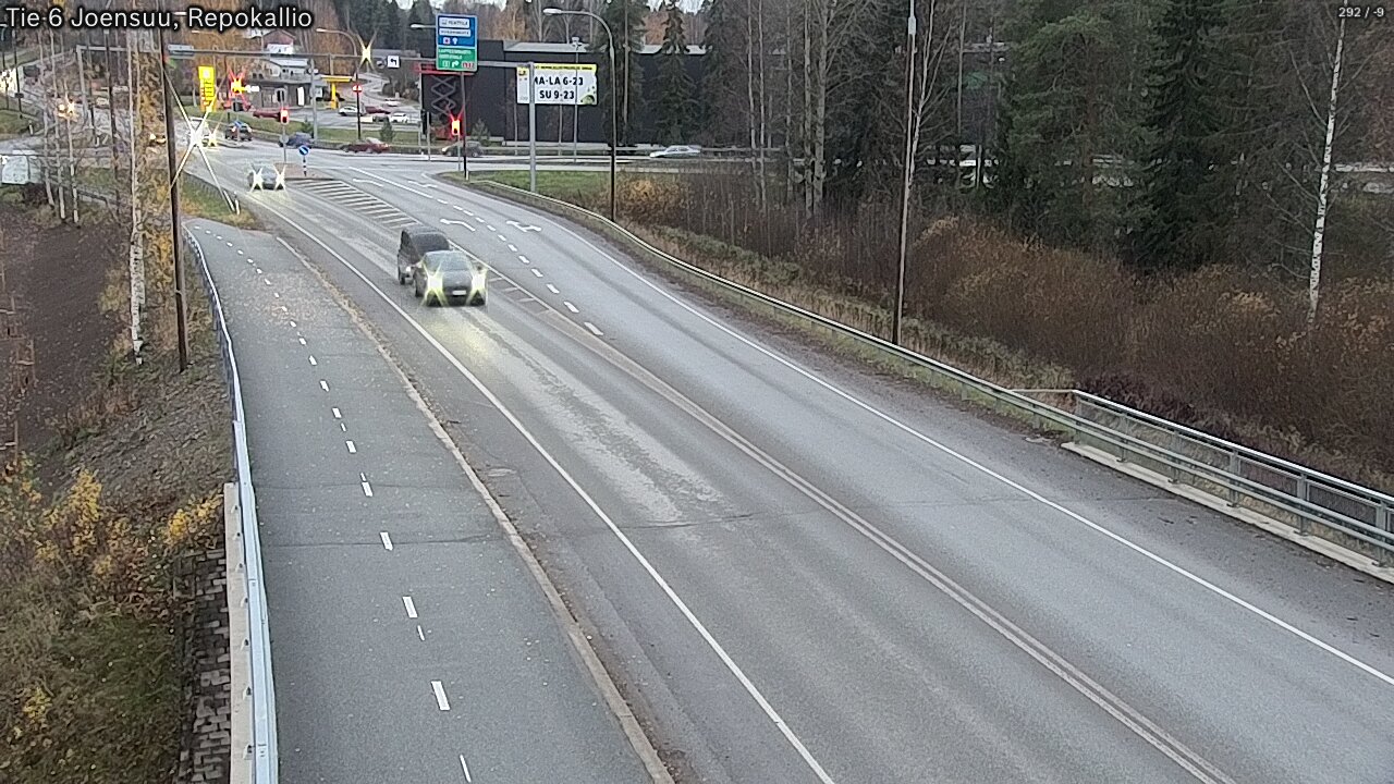 Kelikamerat Kuva Tie 6 Joensuu, Repokallio, Joensuu, Pohjois-Karjala