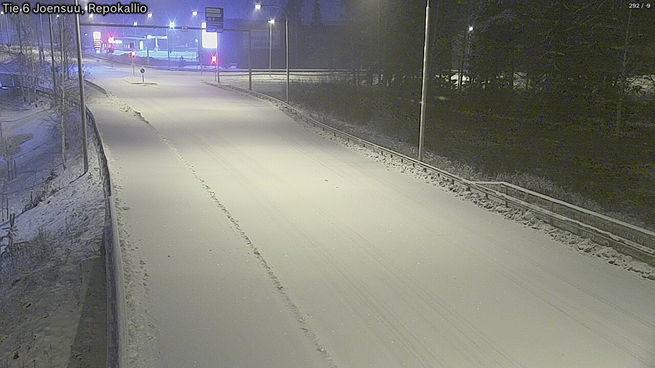 Kelikamerat Kuva Tie 6 Joensuu, Repokallio, Joensuu, Pohjois-Karjala