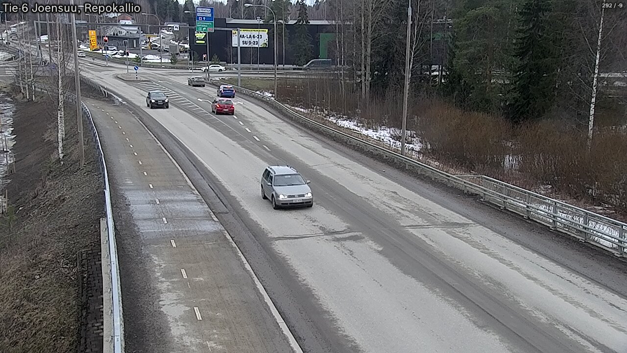 Kelikamerat Kuva Tie 6 Joensuu, Repokallio, Joensuu, Pohjois-Karjala