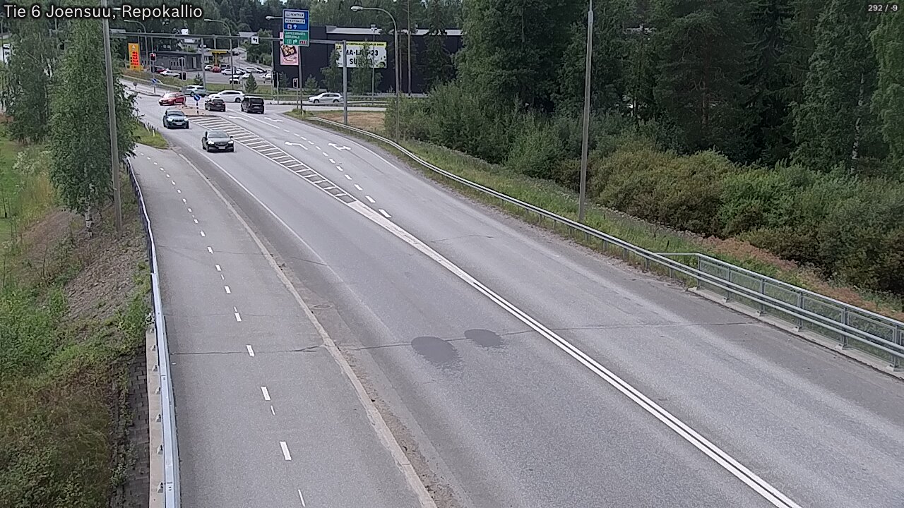 Weather Camera Image Road 6 Joensuu, Repokallio, Joensuu, Pohjois-Karjala