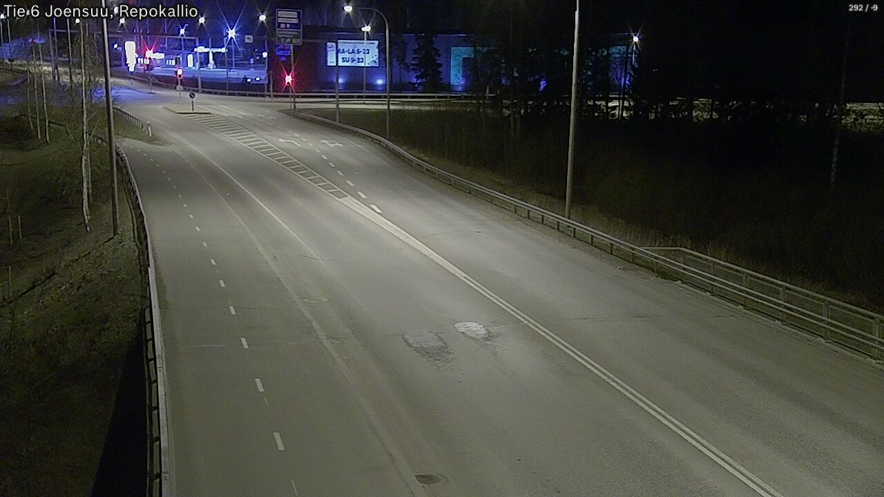 Kelikamerat Kuva Tie 6 Joensuu, Repokallio, Joensuu, Pohjois-Karjala