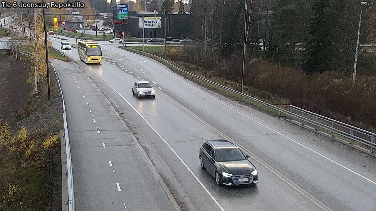 Kelikamerat Kuva Tie 6 Joensuu, Repokallio, Joensuu, Pohjois-Karjala