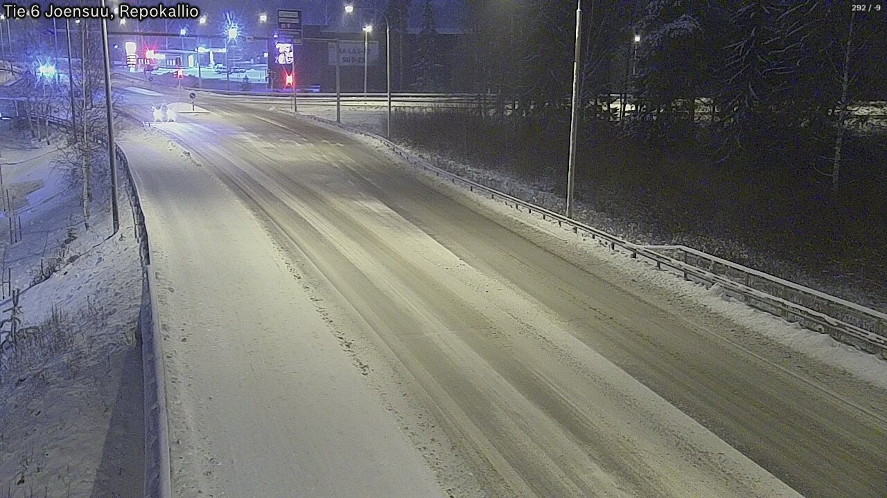 Weather Camera Image Väg 6 Joensuu, Repokallio, Joensuu, Pohjois-Karjala