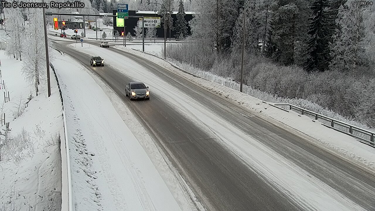 Kelikamerat Kuva Tie 6 Joensuu, Repokallio, Joensuu, Pohjois-Karjala