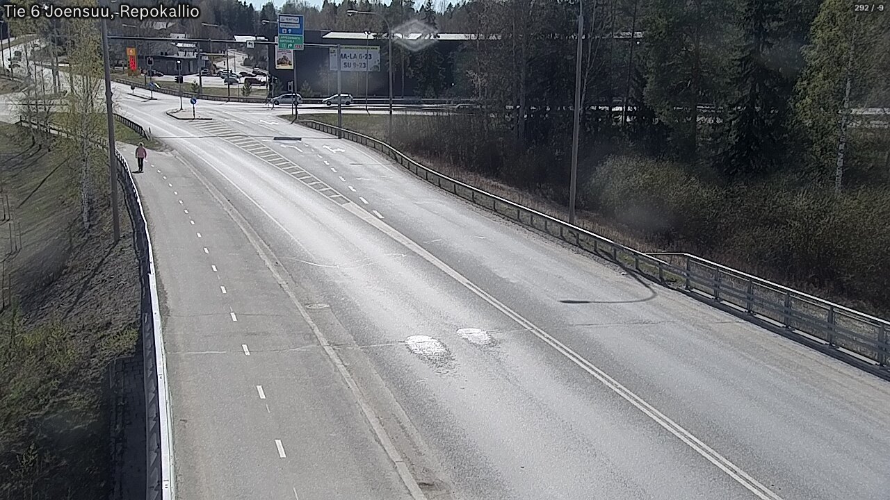 Weather Camera Image Road 6 Joensuu, Repokallio, Joensuu, Pohjois-Karjala