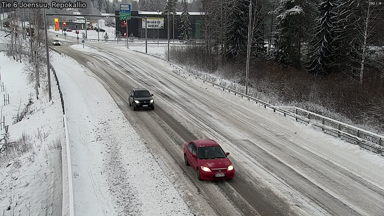 Kelikamerat Kuva Tie 6 Joensuu, Repokallio, Joensuu, Pohjois-Karjala