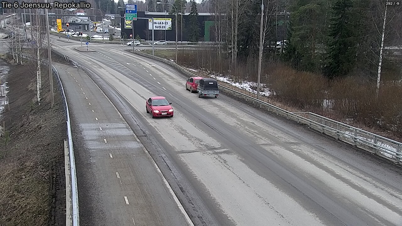 Weather Camera Image Road 6 Joensuu, Repokallio, Joensuu, Pohjois-Karjala