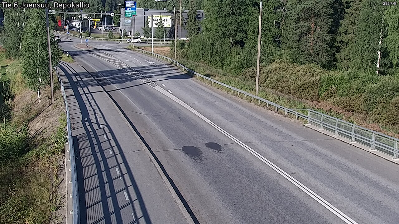 Weather Camera Image Road 6 Joensuu, Repokallio, Joensuu, Pohjois-Karjala