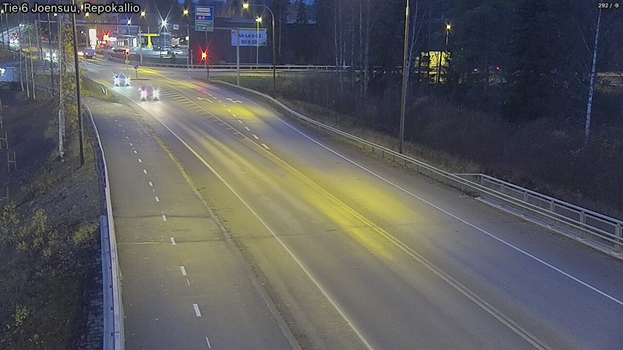 Kelikamerat Kuva Tie 6 Joensuu, Repokallio, Joensuu, Pohjois-Karjala