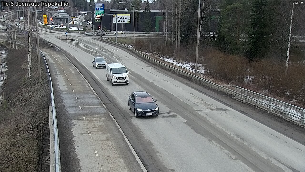 Kelikamerat Kuva Tie 6 Joensuu, Repokallio, Joensuu, Pohjois-Karjala