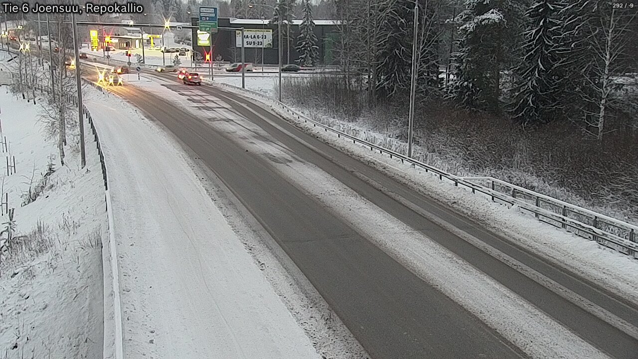 Kelikamerat Kuva Tie 6 Joensuu, Repokallio, Joensuu, Pohjois-Karjala