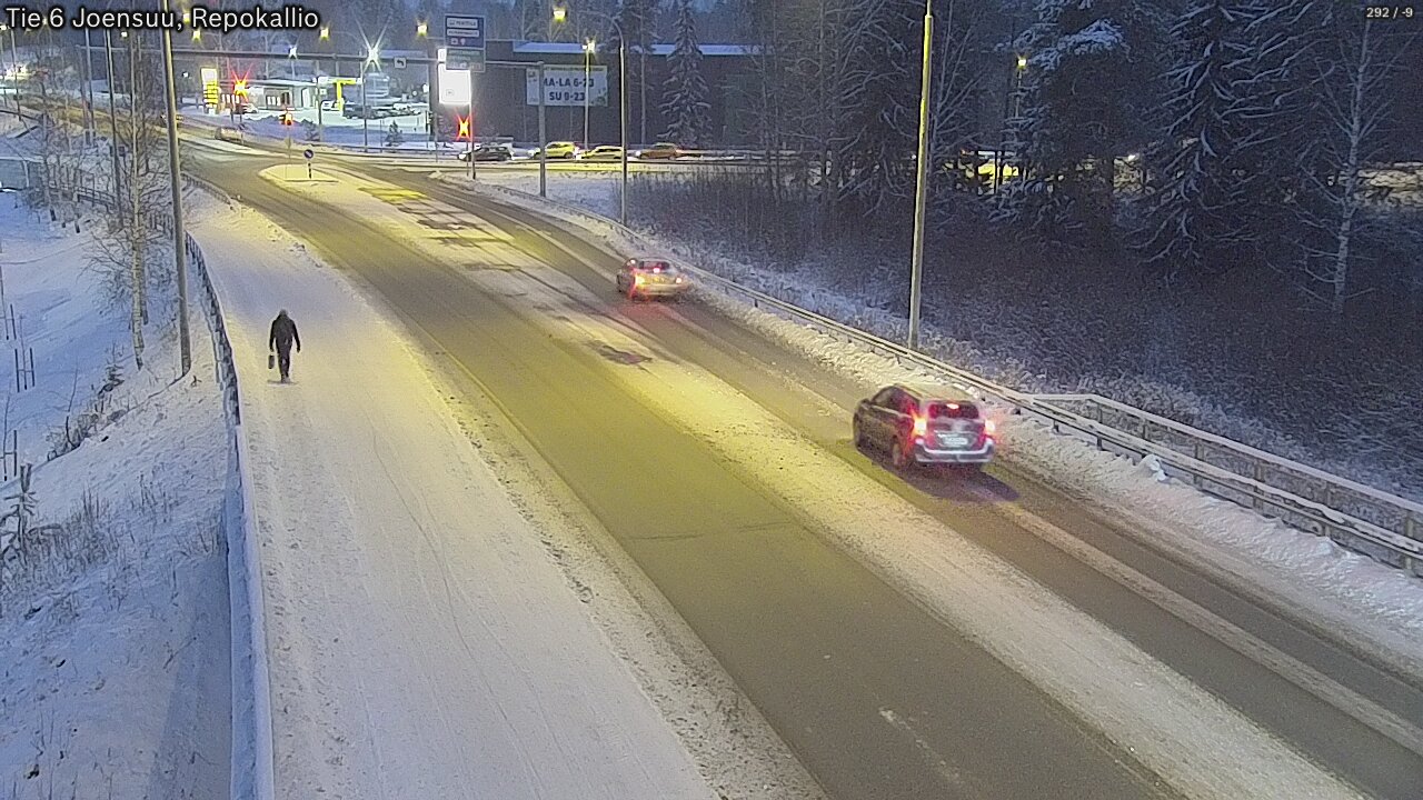 Kelikamerat Kuva Tie 6 Joensuu, Repokallio, Joensuu, Pohjois-Karjala