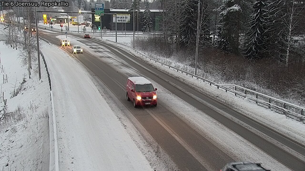 Kelikamerat Kuva Tie 6 Joensuu, Repokallio, Joensuu, Pohjois-Karjala