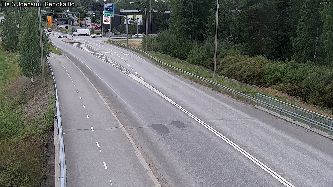 Weather Camera Image Väg 6 Joensuu, Repokallio, Joensuu, Pohjois-Karjala