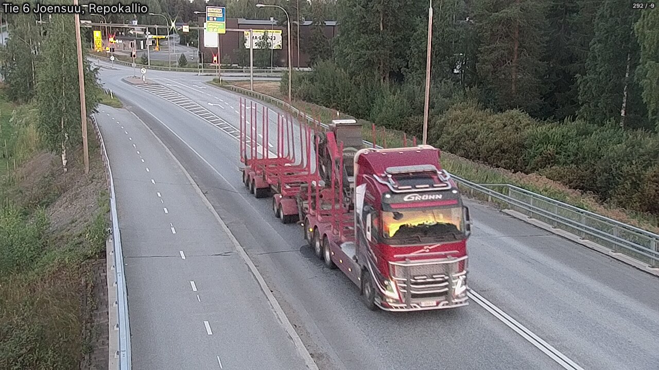 Kelikamerat Kuva Tie 6 Joensuu, Repokallio, Joensuu, Pohjois-Karjala
